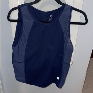 Born Primitive crop tank Navy Blue